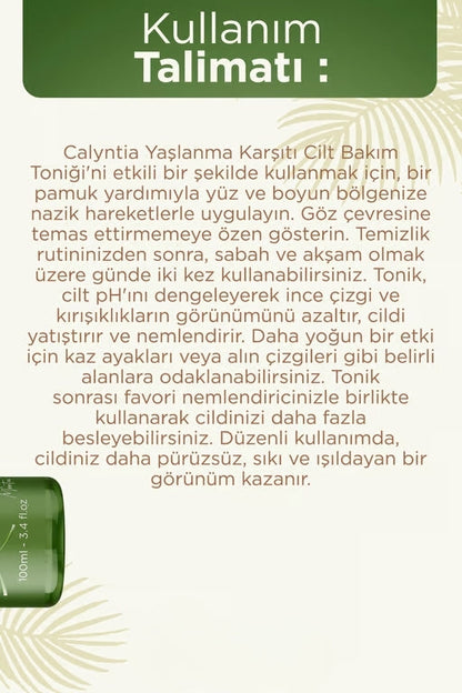 Dermolyntia Yaşlanma Karşıtı Cilt Bakım Toniği